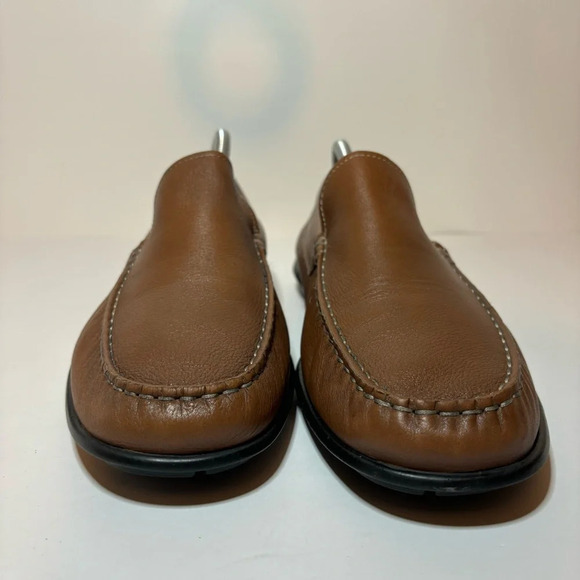ECCO Men’s Brown Classic Moc Slip-on Driving Loafers US Size 10 10.5 /EU Size 44 - Picture 5 of 11